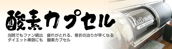 酸素カプセル イディアO2 脂っこ